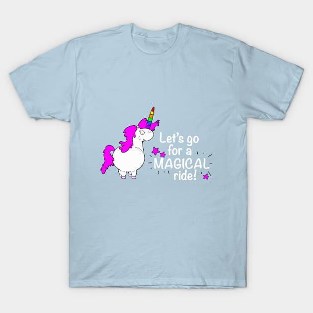 A Magical Ride T-Shirt by LoveBurty